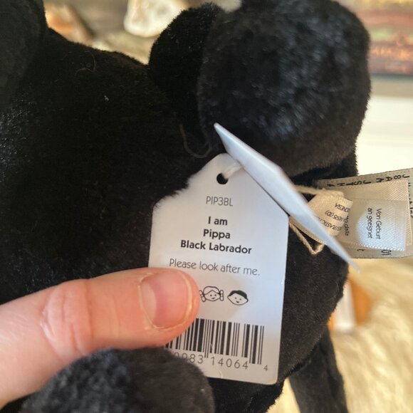 Pippa Black Labrador BNWT Retired Jellycat - Picture 4 of 5